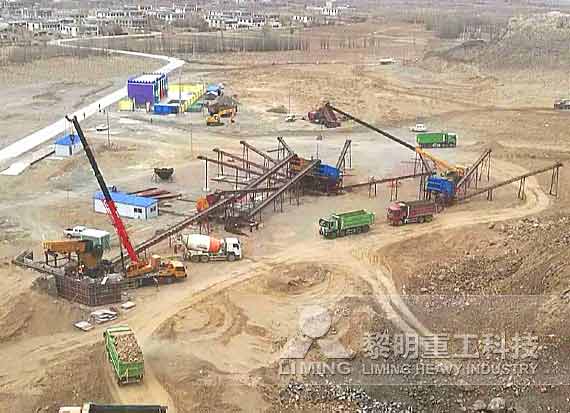 西藏日喀則頁巖破碎生產(chǎn)線